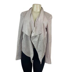 BB Dakota Womens Powder Pink Waterfall Jacket Size S